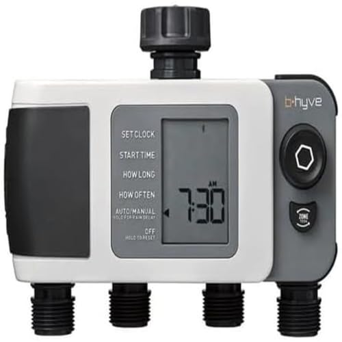 96794 - Australian Model - Orbit B-Hyve XD 4 Station Smart Bluetooth Hose Tap Timer with Optional Wi-Fi
