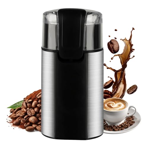 Molinillo de café en granos | Electrodoméstico de cocina desmontable | Molinillo eléctrico para especias para condimentos chiles secos preparación comidas nueces frijoles Mung frijoles Soja Sésamo