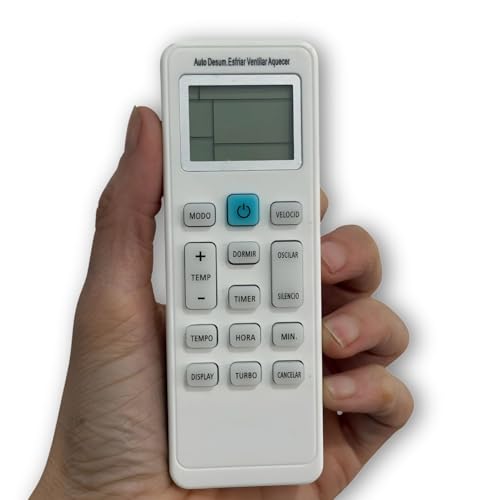 Controle Remoto Ar condicionado Compatível com Philco – Modelos PH/PAC/PRIME AIR – Substitui Original