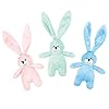 Fun Express Easter Pastel Plush Long Ear Bunnies Toys 12 Pieces