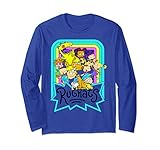 Nickelodeon Rugrats Neon Rainbow Reptar And Friends Long Sleeve T-Shirt