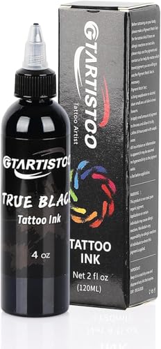 Black Ink Professional 4oz (120ml) Vegan-Friendly Pigment Ink Black Supplies Ink…