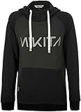 Nikita Damen Reykjavik Hoodie, schwarz braun, S EU