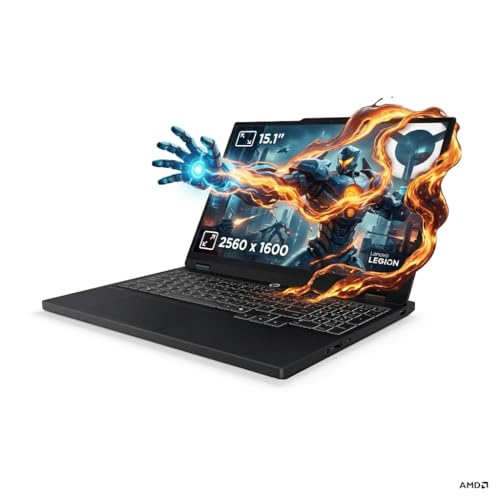 Legion 5 15" WQXGA 165Hz Gaming Laptop, Intel i7-14700HX, GeForce RTX 5060 GDDR7, 16GB DDR5, SSD 1TB, fotocamera 5.0MP, tastiera retroilluminata, Wi-Fi 7, Win11 Pro, nero, set docking station - Notebook - Immagine 2