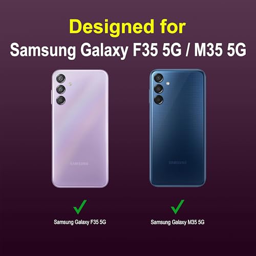 Image of Zapcase Back Case Cover for Samsung Galaxy F35 5G | Compatible for Samsung F35 5G Back Cover | Liquid Silicon Magic Case with Camera Protection | Lavender