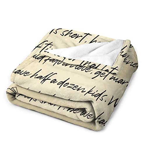 Couverture en flanelle de mari 101x127 cm pour lit et canapé - 4