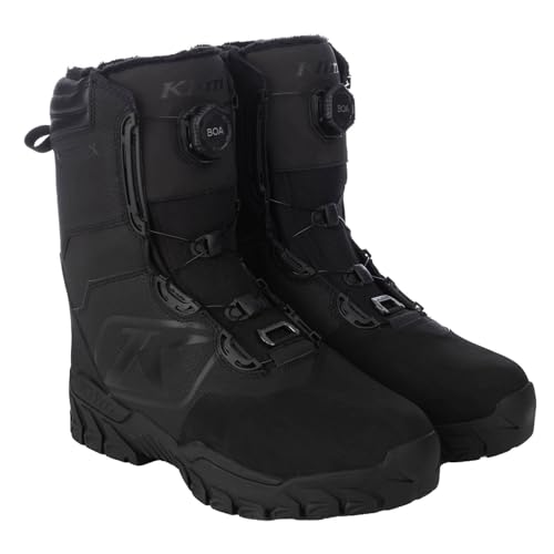 KLIM Mens Force GTX BOA Snowmobile Boots - US Size 10 - Concealment