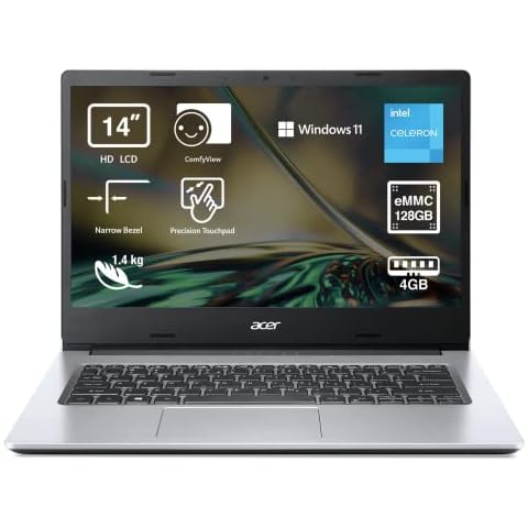 Acer Aspire 1 A114-33 - Ordenador Portátil 14” HD LED Cover