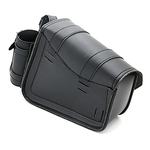 Universal Motorcycle Bags Motorcycle Saddle Bag Leather Pu For Sportster 883 1200 Forty Eight Street Bike #TOP5