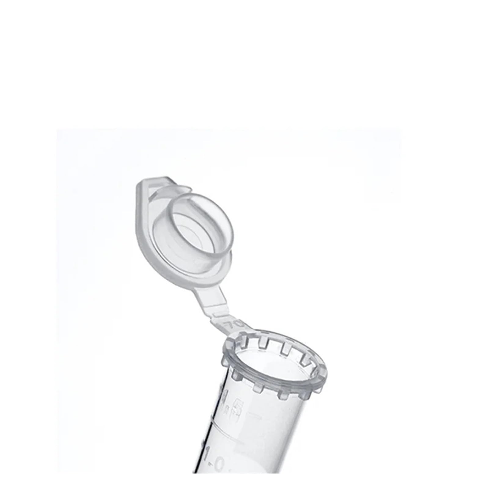 MENGKE 500PCS Pcr Micro Centrifuge Tube 0.2ml 0.5ml 1.5ml 2ml Snap Cap Plastic Test Tube Laboratory Centrifuge Tubes With Scale(0.5ml transparent)