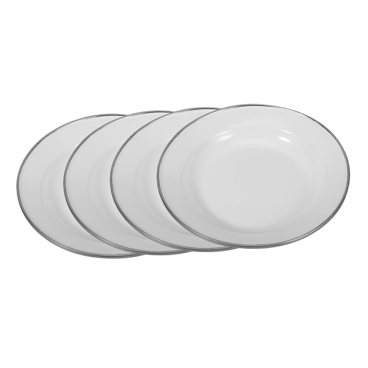 Assiettes Émaillées Faciles à Nettoyer et ultra résistantes pour vos desserts