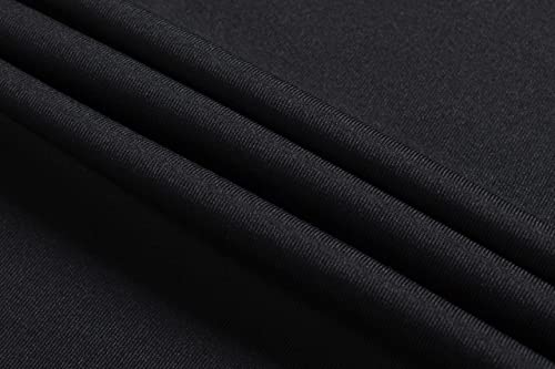 jeansian メンズ速乾Tシャツ LSL252 Black S