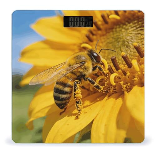 Báscula Digital Kuijian Bee Language hasta 180 kg miniatura 1