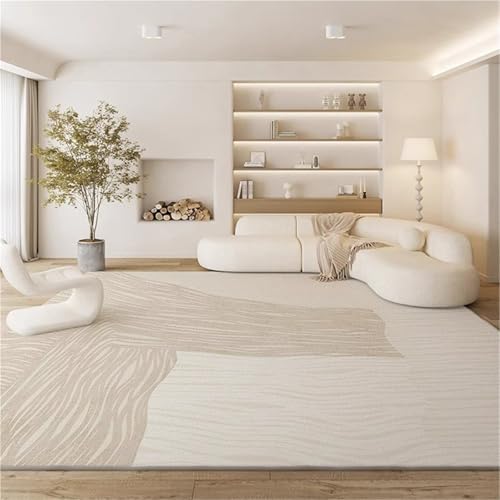 Tapis lavable en machine doux et moderne pour salon sans taches - 2