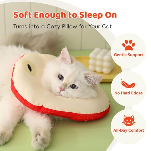Collar protector para gato antilameduras ajustable dona L 6