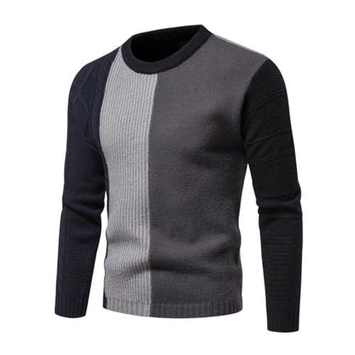 Pull tricolore pour un style décontracté et chaleureux tout l'hiver