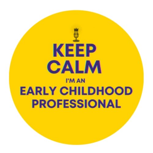 『Keep Calm I’m an early childhood professional』のカバーアート