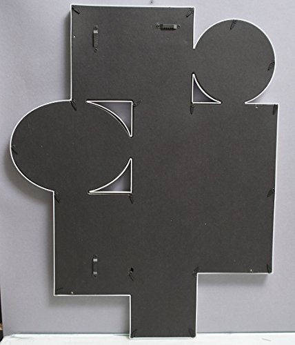 Image of Lifestyle White Collage of 6 Picture Frames - 6 Photo Frame Wall Collage