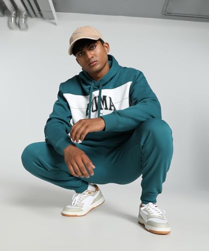 Image of Puma Men's Blend Cotton Hooded Neck Sweatshirt