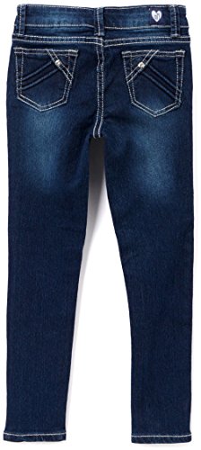 Image of ToBeInStyle Girl's Denim Easy Styling Classic Timeless Everyday Jeans Zip-Up Closure