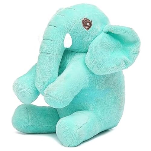 Image of Soft Plush Elephant Toy Set for Kids Age 3+ Years - Cute Stuffed Animal Teddy, Cuddly Baby & Toddler Soft Toys, Gift for Boys & Girls (Colors May Vary)