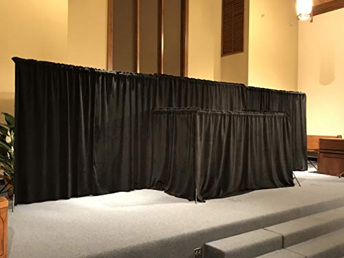 LARGE Puppet Stage w/Wings - DLX 2 Tier Professional Tripod Puppet Theater Stage - Thumbnail 4