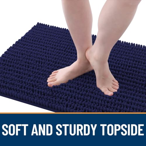 Image of OLANLY Dog Door Mat for Muddy Paws 30x20, Ultra-Absorbent Chenille Mud Mat