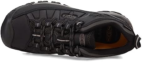 KEEN Utility Men's Targhee EXP WP Hiking Shoe, Black/Steel Grey, 9 M US | Image 5