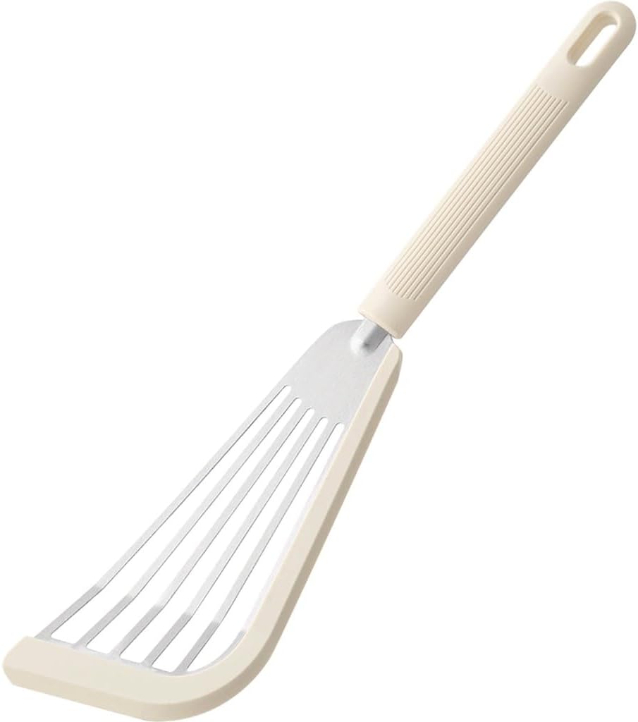 Silicone Fried Fish Spatula, High-temperature Resistant, Stainless Steel, Food Grade