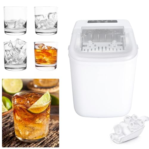 Máquina compacta para hacer hielo portátil 12 formas miniatura 5