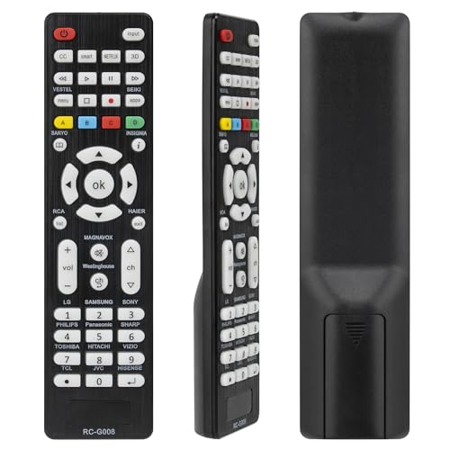 Universale Retroilluminazione Telecomando per Samsung/LG/Hisense/Philiphs/Sharps/Sony/Panasonic/TCL/JVC/Toshiba/Hitachi/Vizio LCD, LED Smart TV