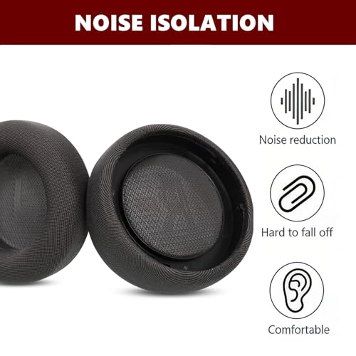 Coussinets Corsair Virtuoso MAX casque de jeu mousse à mémoire tissu noir - 6