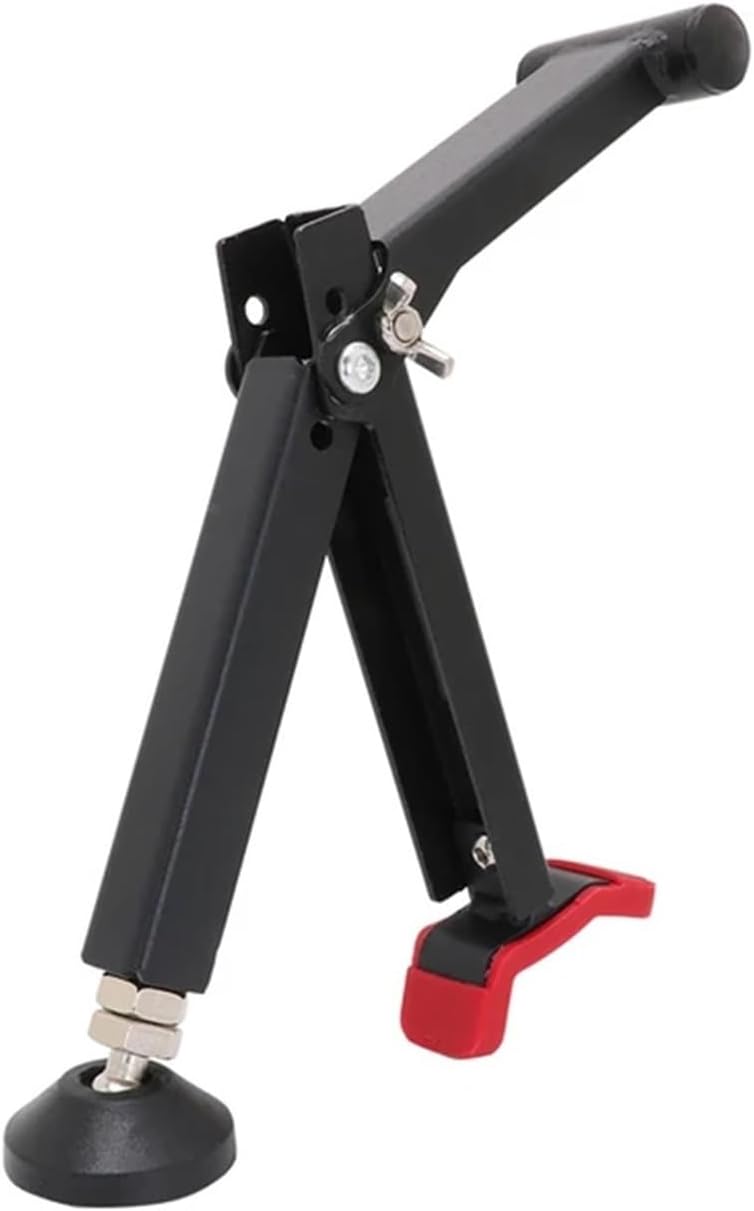 LeosHi Motorcycle Adjustable Wheel Support Side Stands Stand Rear Frame Bike Stand Swingarm Lift for Universal Dirt Bike Repairing Tool (Size : Red B)