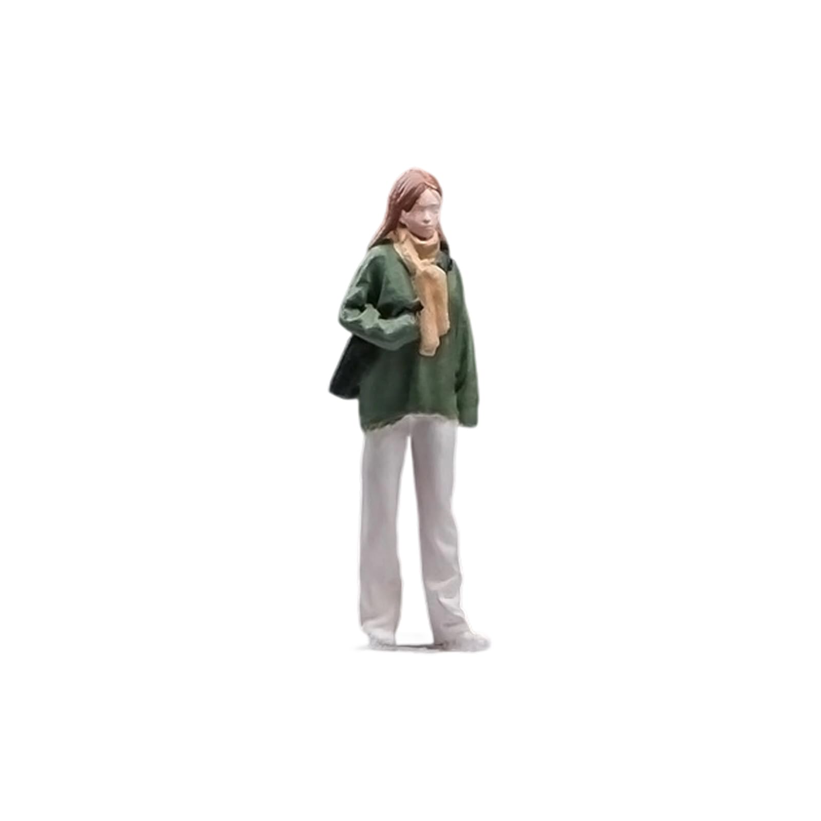 Gaointell As Pictures Painted 1/64 Scale Resins Miniature Figures For Realistic Model Train Architectural Scene Decors And Collectible