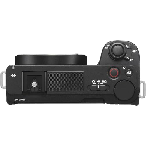 Image of Sony Alpha ZVE10 II - APS-C Interchangeable Lens Mirrorless Content Creators' Camera - Black - Body Only (Value Bundle)