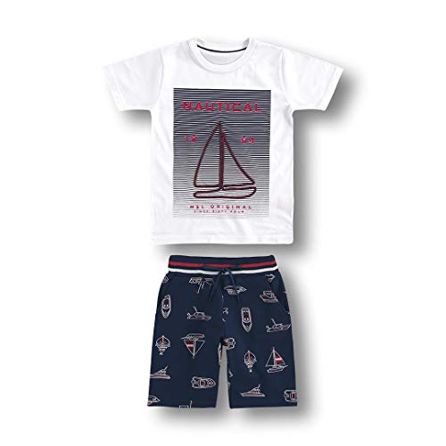 Conjunto Navigate Marisol meninos, Branco, 6