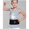 WENDYWU Kids Adjustable Waist Belt Brace Support Ballet Dance Protector Abdominal Band for Back (Black)