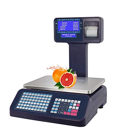 MYCARBON Escala del Equipaje Pesa Maletas Báscula Digital Portátil Bascula para Maletas de Viaje (Blanco)