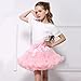 AIMAOMI Toddlers Kids Girls Layered Star Sequins Tutu Skirt Princess Ballet Dance Dress Colorful Ruffle Tulle Fashion Clothes (PK1, 18-24 Months)