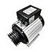 INTSUPERMAI 10KW Brushless Permanent Magnet Generator, Rare Earth Wind Turbine Motor, Variable Frequency Alternator, 220V Single Phase, 60Hz, Compact High Power