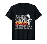 Auto paint spray gun automotive car painting T-Shirt