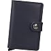Produktbild Secrid Herren Mini Wallet Echtleder RFID Safe Card Case für max 12 Karten, Navy, 16mm Slim