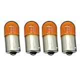 Generic 4PCS 12V RY10W 5009 12093 Automotive Amber Turn Signal Light Bulbs Halogen