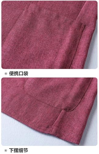 Men's Sun-Protective Suit with A Linen Collar and Two Buttons Along with A Sun-Protective Jacket3