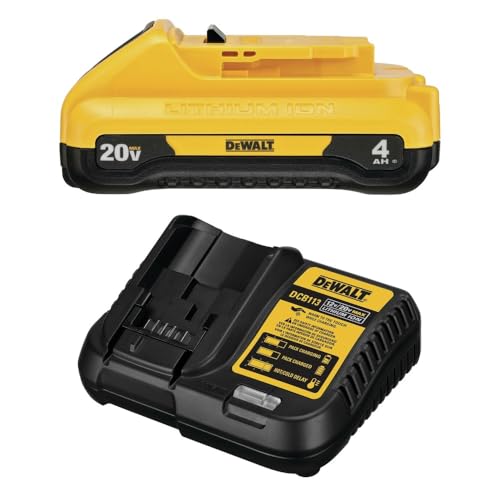 Image of Dewalt DCPR320BDCB240C-BNDL 20V MAX Lithium-Ion 1-1 /2 in. Cordless Pruner and 20V MAX 4 Ah Lithium-Ion Battery and Charger Starter Kit Bundle