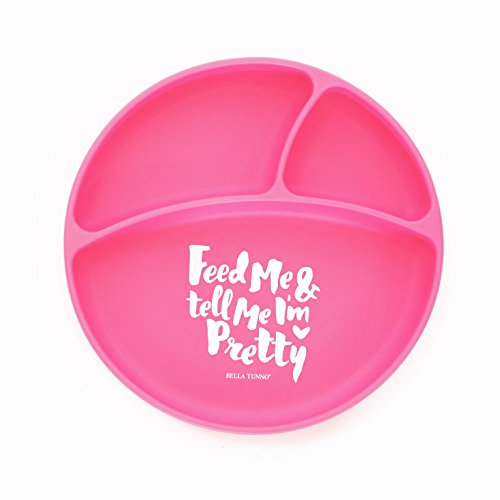 Bella Tunno Wonder Plate - Silicone Suction Plates for Baby and Toddler Plates, Microwave and Dishwasher Safe Food-Grade BPA Free Silicone, Feed Me and Tell Me I’m Pretty Bella Tunno Wonder Plate - Silicone Suction Plates for Baby and Toddler Plates, Microwave and Dishwasher Safe Food-Grade BPA Free Silicone, Feed Me and Tell Me I’m Pretty