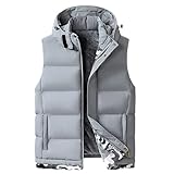 👔 Flexible Kombination für Westen:Tragen Sie sie modisch über Langarmhemden und Pullovern oder unter schwereren Mänteln.Sie passen gut zu allem,von lässigen Jeans bis hin zu formelleren Hosen,und passen zu urbanen,Outdoor- oder Business-Casual-Styles.