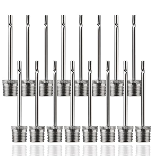 TK Gruppe Timo Klingler 10x Ballpumpe Schraubgewinde - alle Bälle - Ballnadeln Adapter Nadeln Ersatznadeln Ventilnadeln Nadelventil