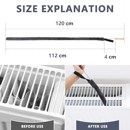 Heizkörper Reinigungsbürste - Heizungsbürste， Die ideale Vorbereitung für die Heizperiode，Heizkörper Reinigungsbürste verbessert Raumklima - Bürste für Heizungsreinigungsbürste Heizkosten sparen