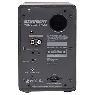 Samson Media One M30 Active Monitor Speaker Pair (Système d’enceintes multimédia, 20 W, amplification des graves, 50 Hz… - Les Beatles, Paul McCartney, John Lennon, RIngo Starr, George Harrison Samson Media One M30 Active Monitor Speaker Pair (Système d'enceintes multimédia, 20 W, amplification des graves, 50 Hz… – Image 6